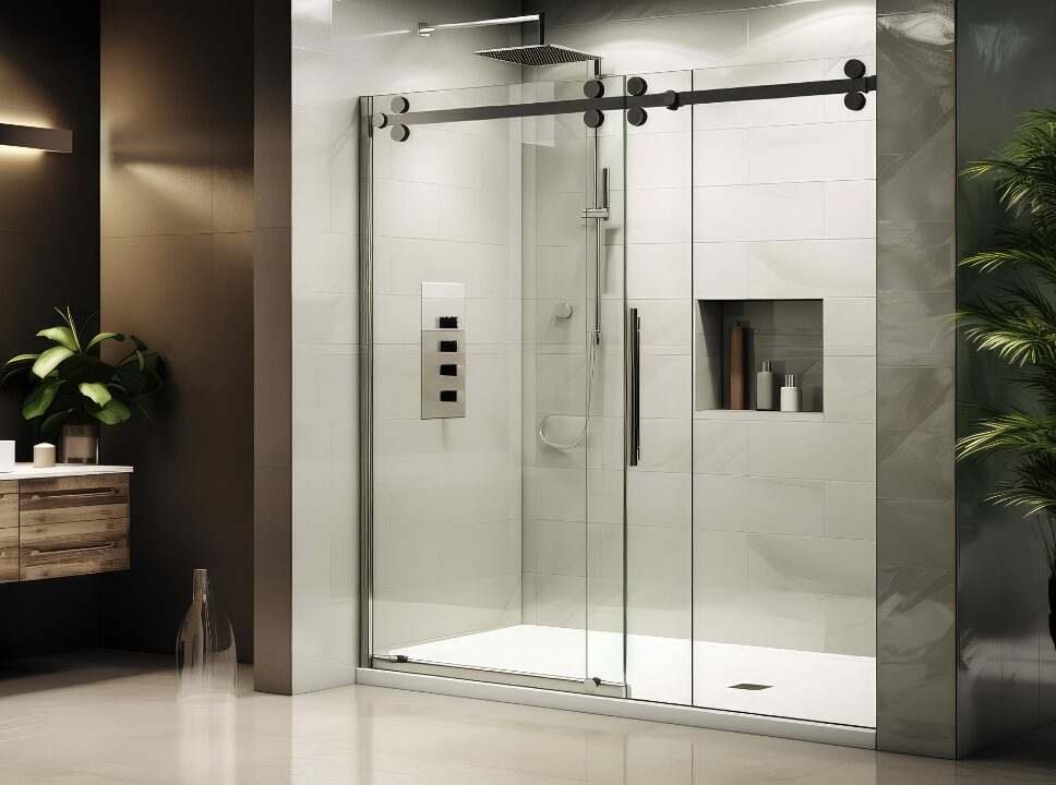 bathroom shower doors