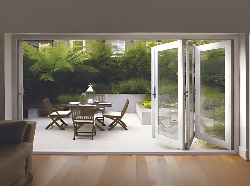 Exterior sliding glass doors