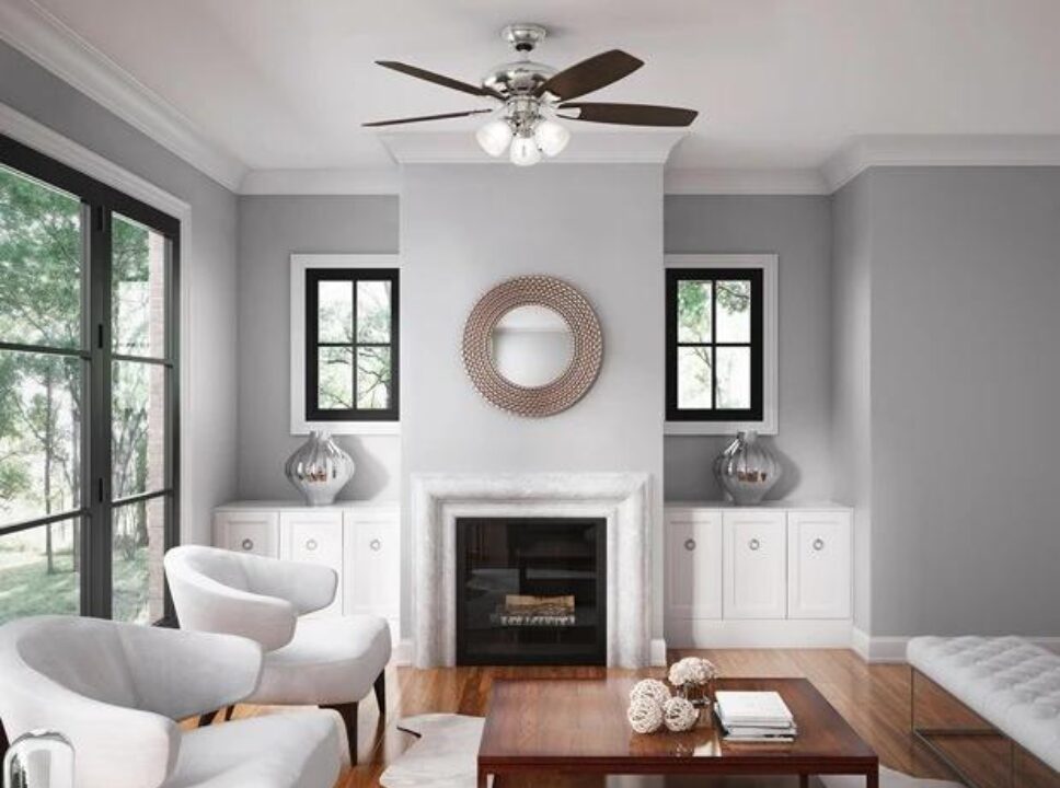 Ceiling fans and air conditioners