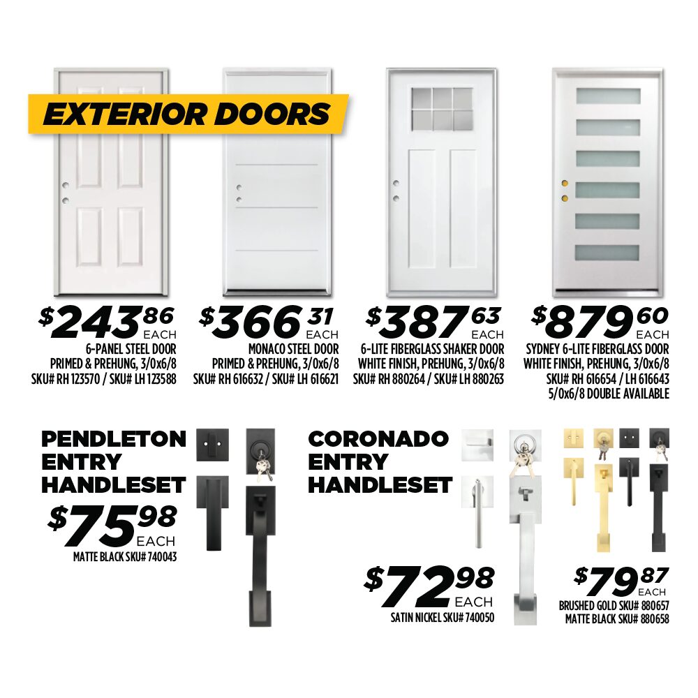 CW Exterior Doors