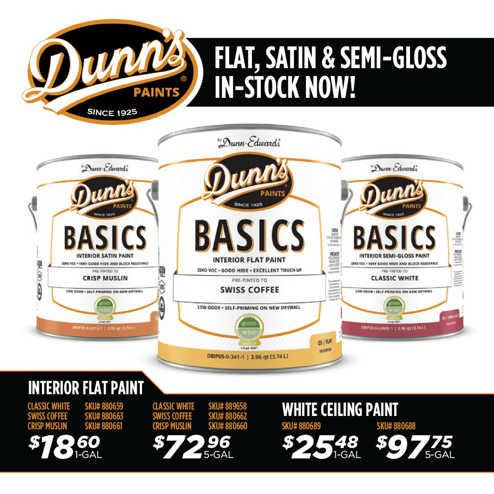 Builder Buy Dunn's paints